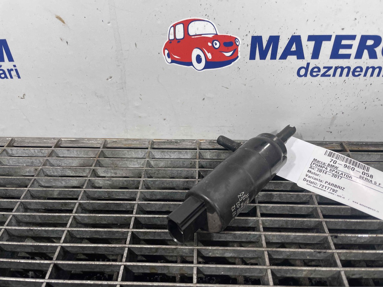 POMPA SPALATOR BMW SERIA 5 F 10 SERIA 5 F 10 - - (2014 2017)