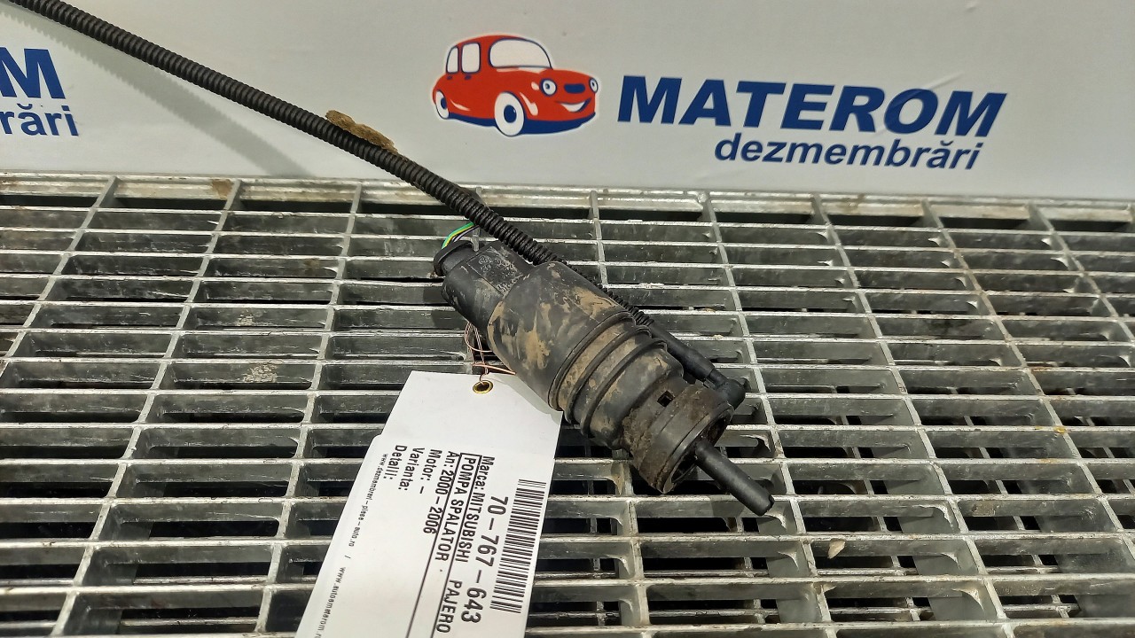 POMPA SPALATOR MITSUBISHI PAJERO - - (20