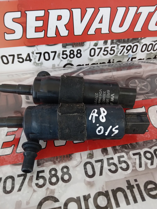 Pompa spalator vas faruri Audi A8 (2009-2017) [4H] D4 3.0 Motorina 2014, 6R0955681