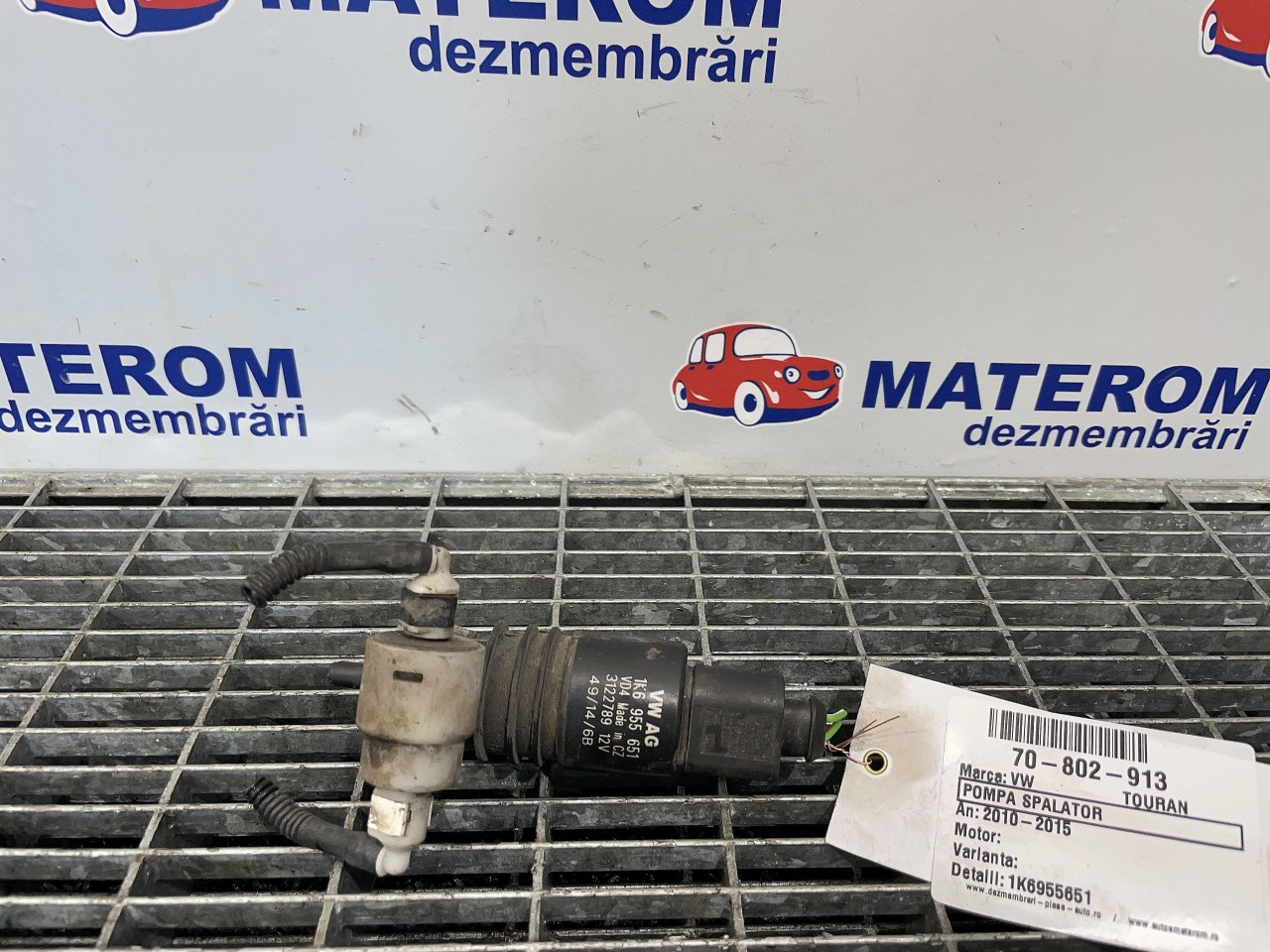 POMPA SPALATOR VW TOURAN TOURAN - - (2010 2015)