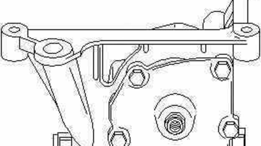 Pompa ulei AUDI A6 4B2 C5 TOPRAN 111 054