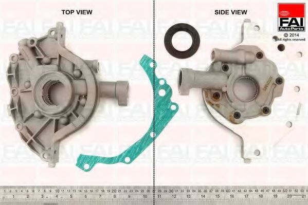 Pompa ulei FORD KA (RB) (1996 - 2008) FAI AutoParts OP237 piesa NOUA