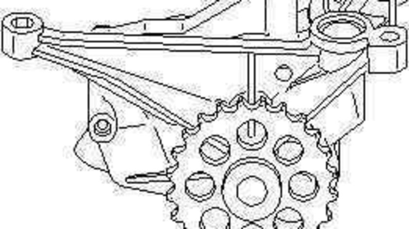 Pompa ulei MERCEDES-BENZ SPRINTER 2-t caroserie (901, 902) TOPRAN 401 144