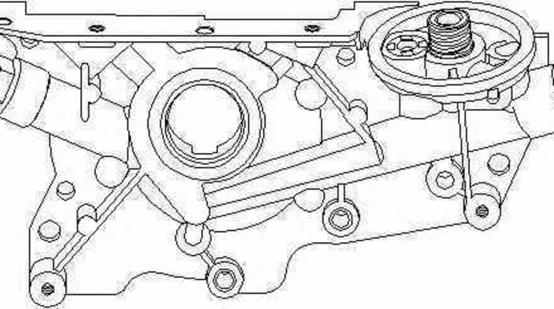 Pompa ulei OPEL ASTRA F 56 57 TOPRAN 201 277
