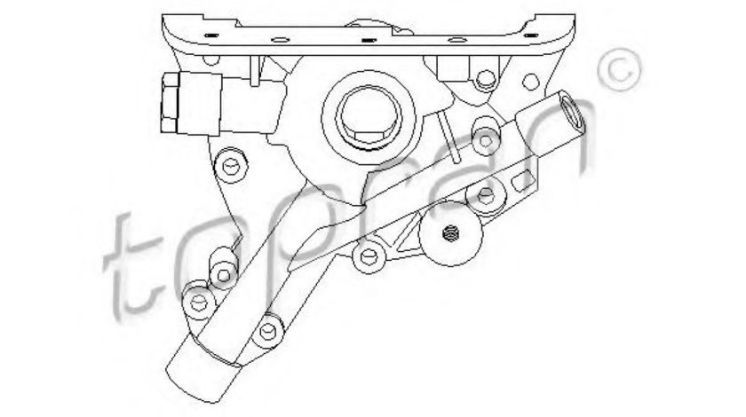 Pompa ulei OPEL ASTRA G Cabriolet (F67) (2001 - 2005) TOPRAN 205 585 piesa NOUA