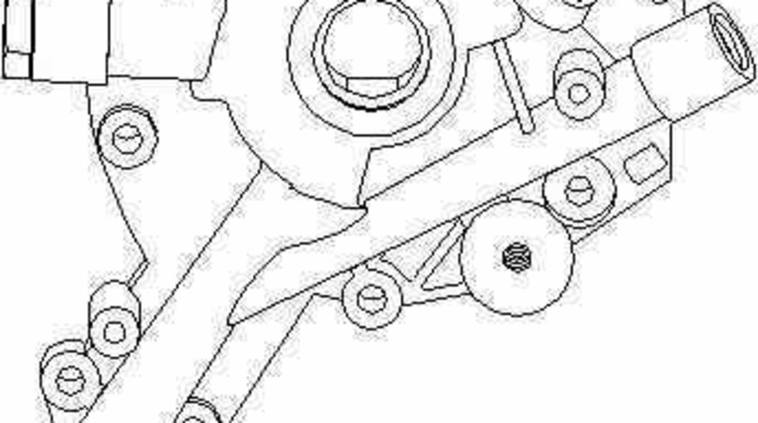 Pompa ulei OPEL KADETT E 39 49 TOPRAN 205 585