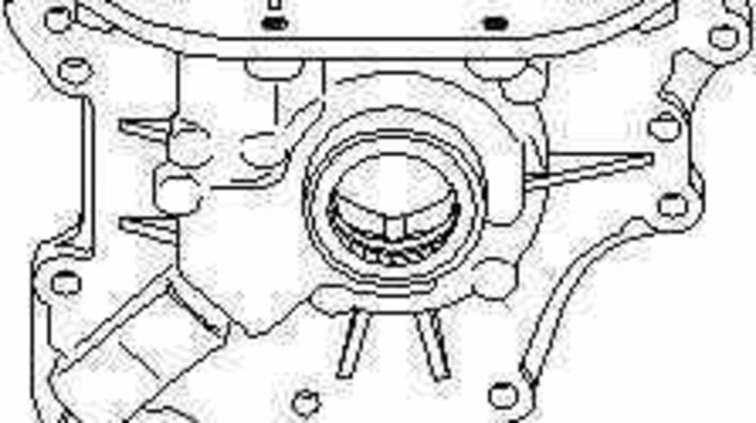 Pompa ulei VW NEW BEETLE 9C1 1C1 TOPRAN 110 349