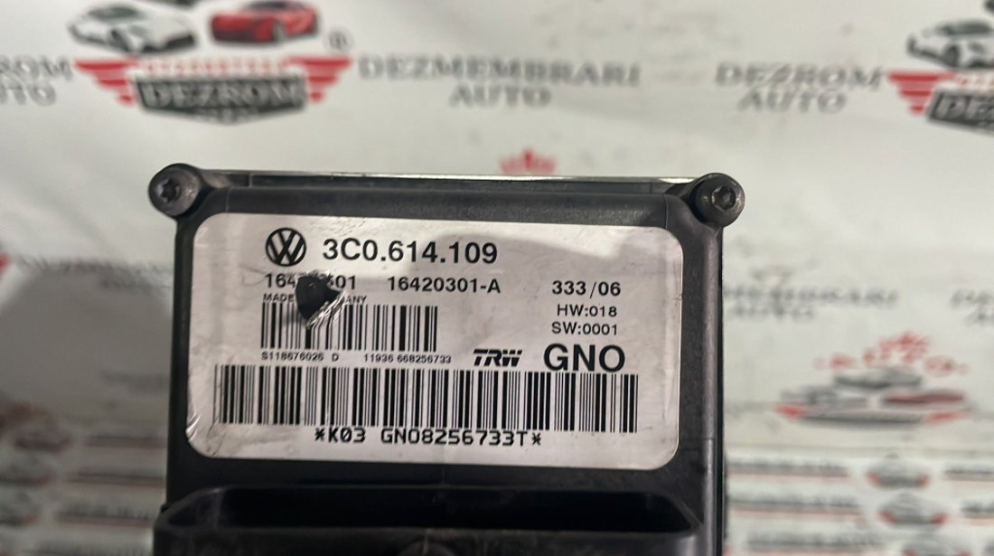 Pompa / Unitate ABS VW Passat B6 Variant (3C5) 1.8 TSI 160 cai cod: 3C0614109