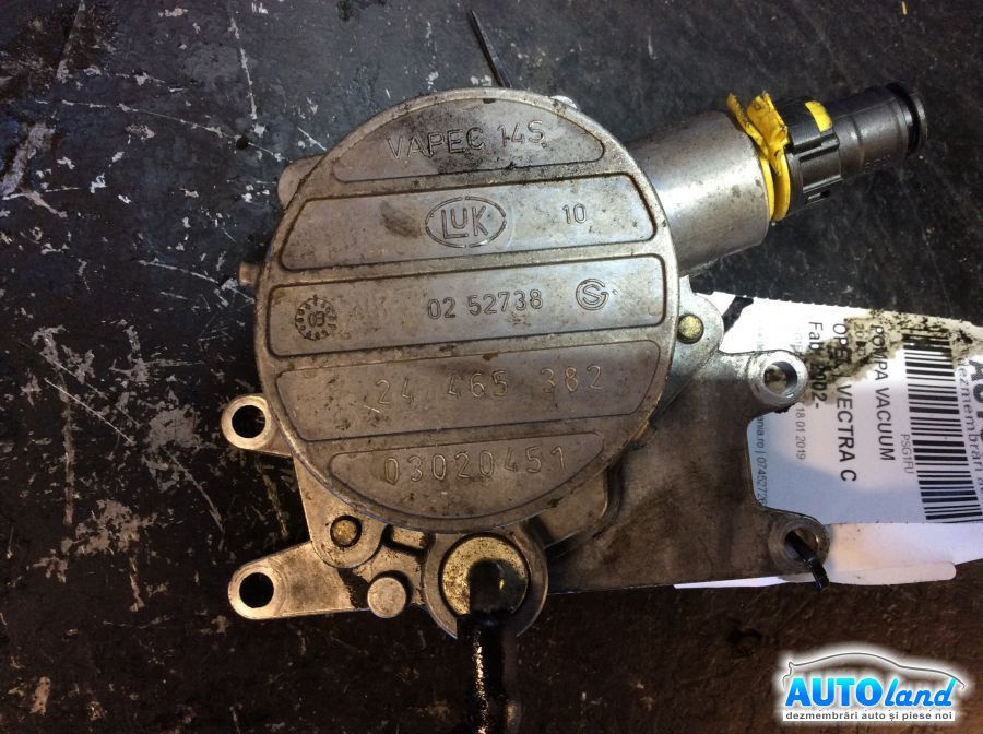 Pompa Vacuum 24465382 2.0 DTI Opel VECTRA C 2002