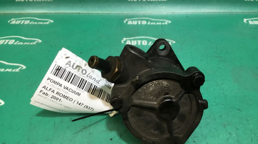 Pompa Vacuum 46771105 1.9 JTD Alfa Romeo 147 937 2001