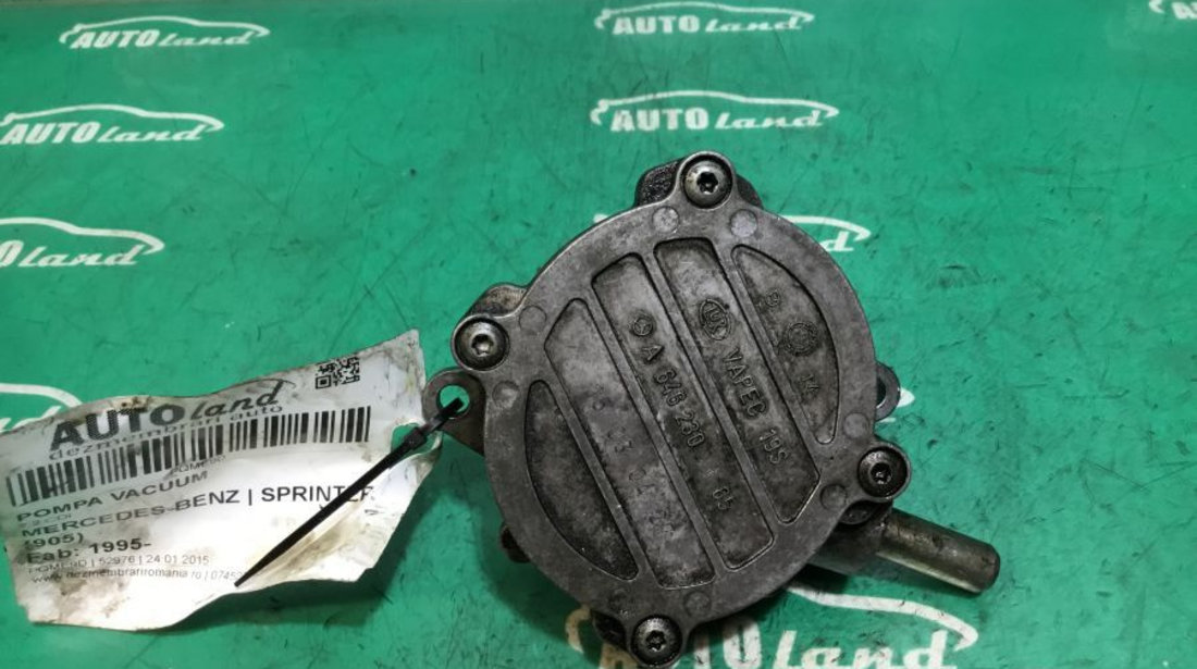 Pompa Vacuum 6462300165 2.2 CDI Mercedes-Benz SPRINTER 905 1995