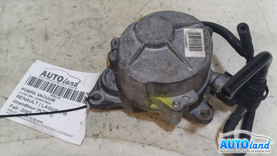 Pompa Vacuum 8200376925 2.0 DCI M9r Renault LAGUNA III Grandtour KT0/1 2007