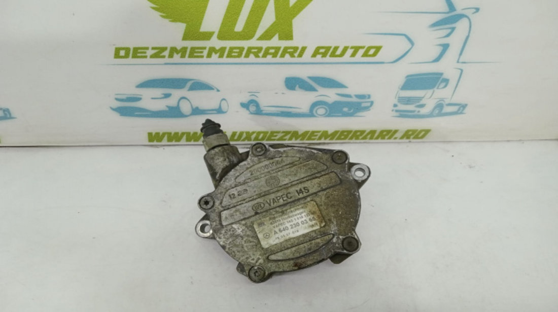 Pompa vacuum a6402300365 2.0 cdi OM640 Mercedes-Benz B-Class W246 [2011 - 2015]