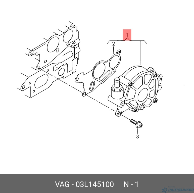 Pompa vacuum Audi A4 B8 2.0 TDI CAG Sedan 2009 OEM 03L145100
