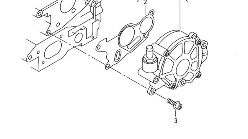 Pompa vacuum Audi A4 B8 2.0 TDI CAG Sedan 2009 OEM 03L145100