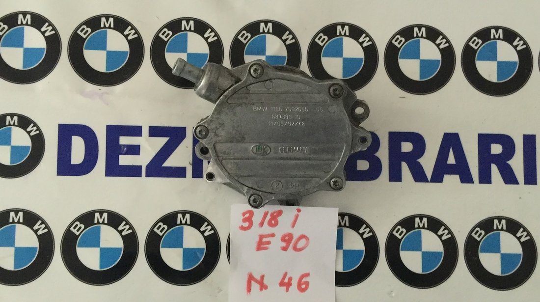 pompa vacuum bmw e90 e91 e92 e93 318 i n 46