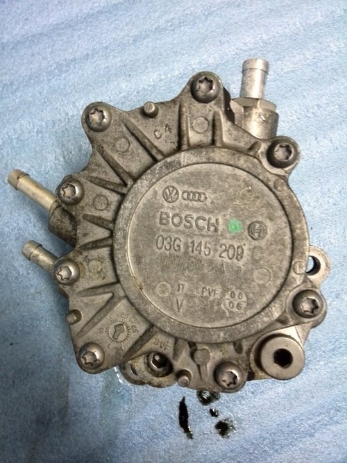 POMPA VACUUM TANDEM AUDI A3 8PA / A4 A6 BRE BNA BVG GOLF 5 V AZV BKD CBDB BMN TOURAN JETTA ALHAMBRA ...