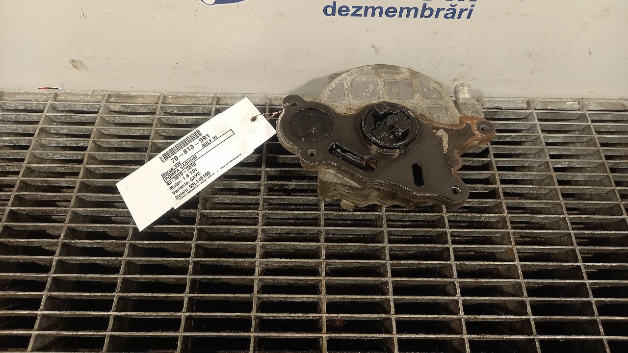 POMPA VACUUM VW GOLF VI 1.6 TDI - (2010 2015)