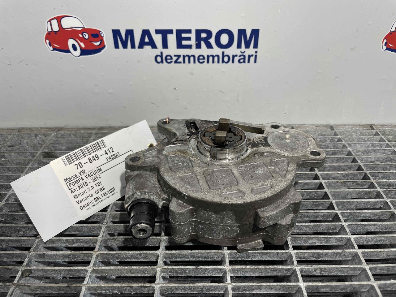 POMPA VACUUM VW PASSAT 2.0 TDI - (2010 2014)