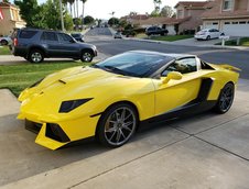 Pontiac GTO transformat in Lamborghini Aventador