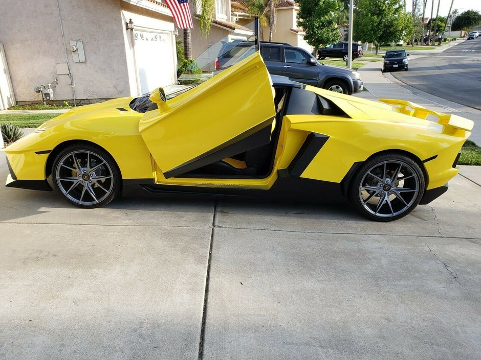 Pontiac GTO transformat in Lamborghini Aventador