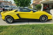 Pontiac GTO transformat in Lamborghini Aventador