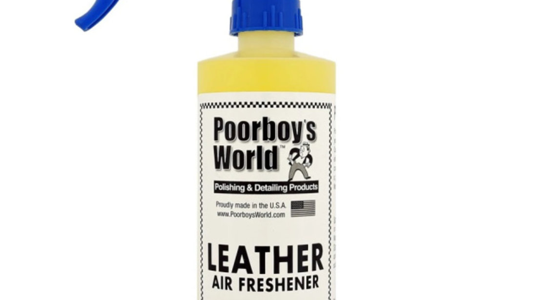 Poorboy's Leather Aer Freshener Odorizant Auto Miros Piele 473ML PB-AFL-16