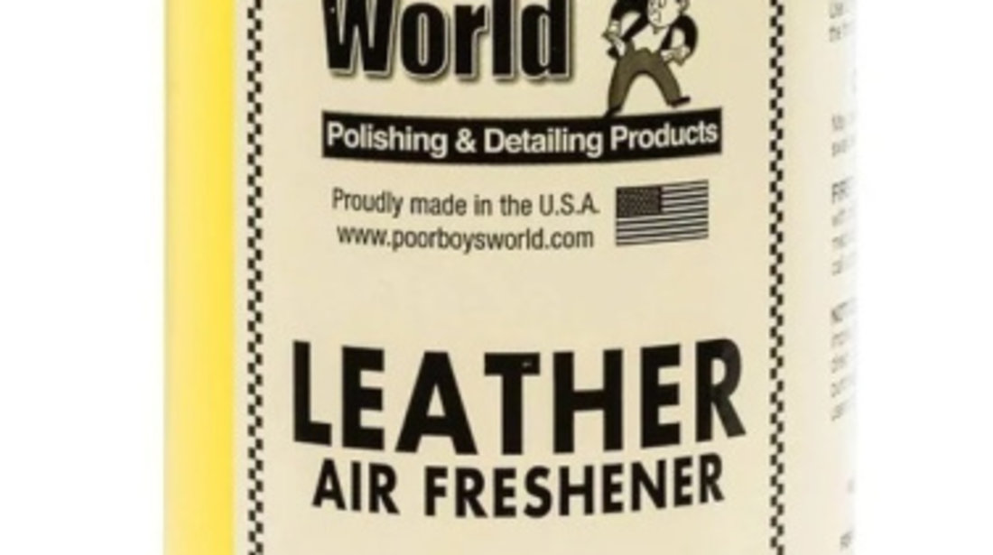 Poorboy's Leather Aer Freshener Odorizant Auto Miros Piele 946ML PB-AFL-32