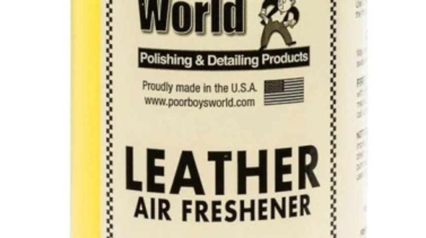 Poorboy's Leather Aer Freshener Odorizant Auto Miros Piele 946ML PB-AFL-32
