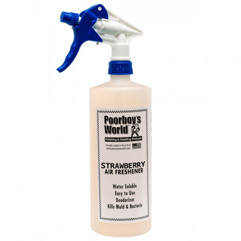 Poorboy's World Aer Freshener Strawberry Odorizant Auto Capsuni 473ML PB-AFSTB-16