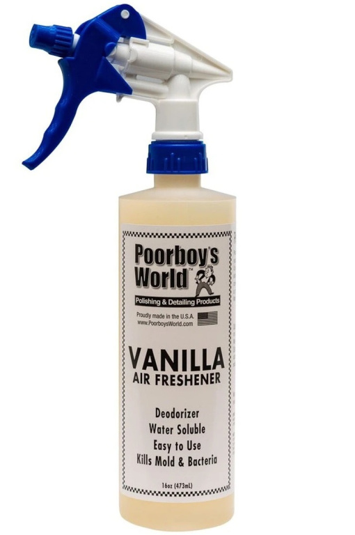 Poorboy's World Aer Freshener Vanilla Odorizant Auto Vanilie 473ML PB-AFV-16
