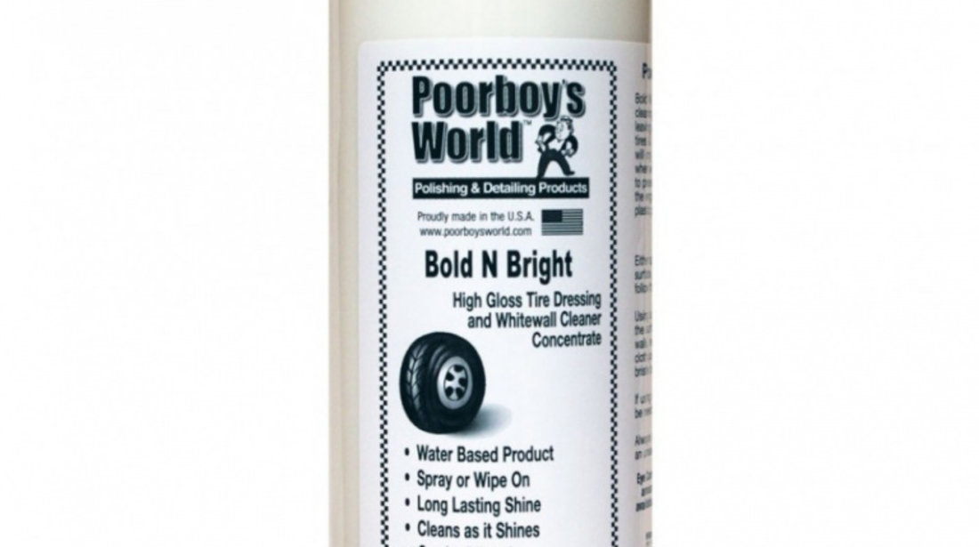 Poorboy's World Bold N Bright Solutie Dressing Anvelope 946ML PB-BNB-32