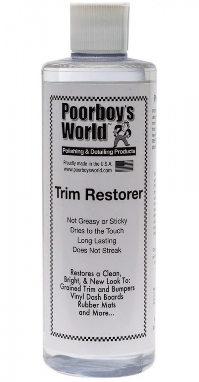 Poorboy's World Trim Restorer Solutie Dressing Plastice 473ML PB-TR-16