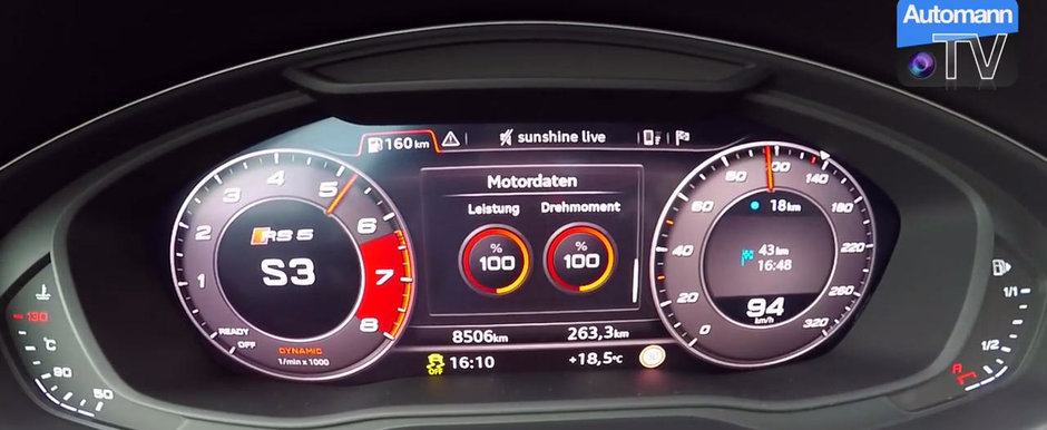 Pornesti motorul, bagi in viteza si calci acceleratia. 3,7 secunde mai tarziu gonesti cu 100 km/h Pornesti motorul, bagi in viteza si calci acceleratia. 3,7 secunde mai tarziu gonesti cu 100 km/h