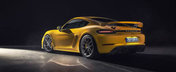 Porsche lanseaza noile 718 Cayman GT4 si Boxster Spyder: motor boxer de 4.0 litri si cutie manuala