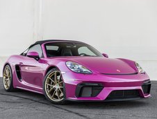 Porsche 718 Spyder in nuanta Ruby Star