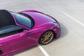 Porsche 718 Spyder in nuanta Ruby Star