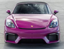 Porsche 718 Spyder in nuanta Ruby Star