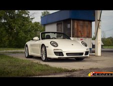 Porsche 911 Cabrio cu scaun fata central si trei locuri