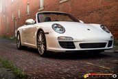 Porsche 911 Cabrio cu scaun fata central si trei locuri