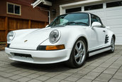 Porsche 911 cu motor V8