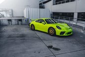 Porsche 911 GT3 in Acid Green