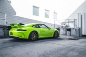 Porsche 911 GT3 in Acid Green