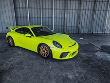 Porsche 911 GT3 in Acid Green