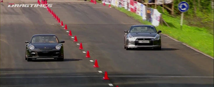 Porsche 911 Proto 1000. Nissan GT-R AMS Alpha 12. Porsche GT2 9ff. Drag Race! Porsche 911 Proto 1000. Nissan GT-R AMS Alpha 12. Porsche GT2 9ff. Drag Race!