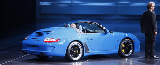 Porsche 911 Speedster este cocosatul de la Paris Motor Show Porsche 911 Speedster este cocosatul de la Paris Motor Show