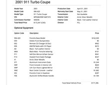 Porsche 911 Turbo cu 7.423 de kilometri la bord