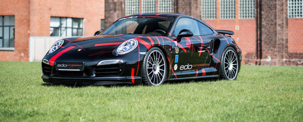 Porsche 911 Turbo S by Edo: Un tuning mic, cu rezultate mari