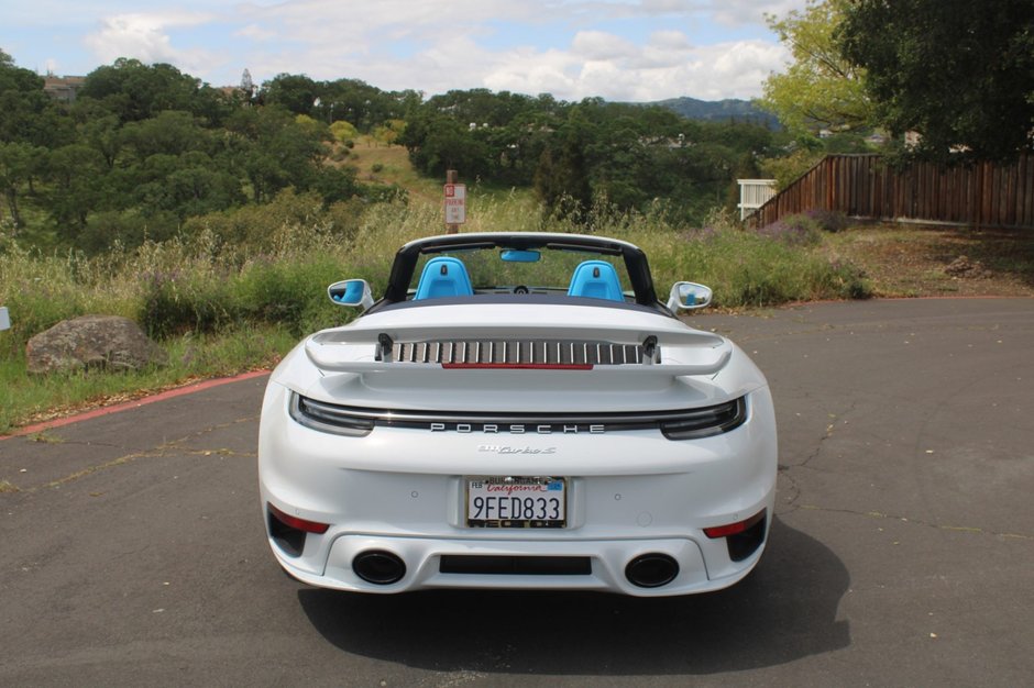 Porsche 911 Turbo S Cabriolet de vanzare