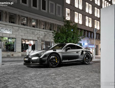 Porsche 911 Turbo S Dark Knight